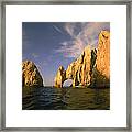Rock Formations, Cabo San Lucas, Mexico Framed Print