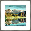 Rocky Mountain Morning - Estes Park Colorado Framed Print