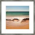 Rosedale Beach Framed Print