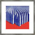 Rows And Rows Of Bullets Framed Print