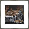 Rusty Autumn Colours Framed Print