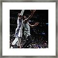 Sacramento Kings V Brooklyn Nets Framed Print