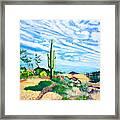 Sacred Land Framed Print