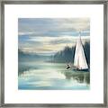 Sailing Down The River Framed Print