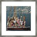 Sailing Holiday Framed Print
