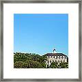 Saint Louis Cathedral Panorama Framed Print