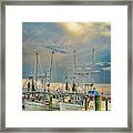 Salty Boy Salty Girl Framed Print