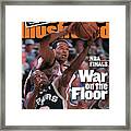 San Antonio Spurs Avery Johnson, 1999 Nba Finals Sports Illustrated Cover Framed Print