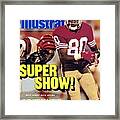 San Francisco 49ers Jerry Rice, Super Bowl Xxiii Sports Illustrated Cover Framed Print