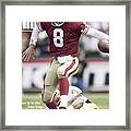 San Francisco 49ers Qb Steve Young, 1993 Nfc Divisional Sports Illustrated Cover Framed Print
