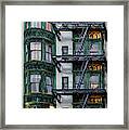 San Francisco I Color Framed Print