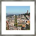 San Francisco - Telegraph Hill Framed Print