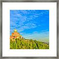 San Luca Sanctuary Landscape Framed Print