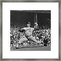 Sandy Koufax Pitching In World Series Framed Print