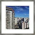 Sao Paulo Panoramic View Framed Print