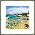 Sardinia Island - Palau Beach, Costa Framed Print