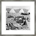 Saudi Arabian Army Base Camp Framed Print