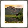 Sawatch Cabin - Summer Framed Print