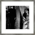 Scene From The Cabinet Of Dr. Caligari Framed Print