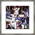 Scrum At Goal Framed Print