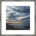 Seabright Morning Clouds Framed Print