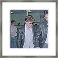 Sean Penn Leaving Jail Framed Print