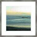 Seascape 3, Oregon Coast Framed Print