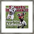 Sec Championship - Alabama V Florida Sports Illustrated Cover Framed Print