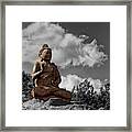 Sedona Buddha Framed Print