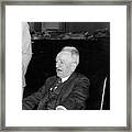 Senator Carter Glass With Senate Framed Print