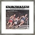 Seton Hall Charles Maute, 1955 Nyac Indoor Games Sports Illustrated Cover Framed Print