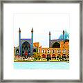 Shah Mosque Of Naghsh-i Jahan Square Framed Print