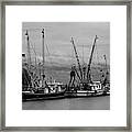 Shem Creek Boats Ii Framed Print