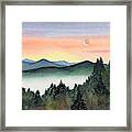 Shenandoah Sunset Framed Print