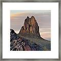 Ship Rock Sunset, New Mexico Framed Print