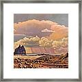 Shiprock Vista Framed Print