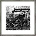 Shipyards On The Tyne, C1880 Framed Print