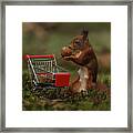 Shopping Time Framed Print