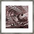 Siege Of Paris Balloon Factory Framed Print