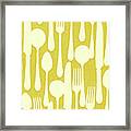 Silverware Pattern Framed Print