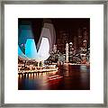 Singapore Bay Framed Print