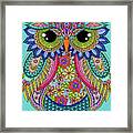 Sittin Pretty Owl Framed Print