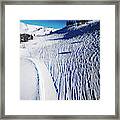 Ski Slope Framed Print