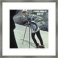 Skiing In Italy Sports Illustrated Cover Framed Print