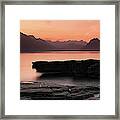 Skye Sunset Framed Print