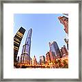 Skyscrapers, Chicago, Illinois Framed Print