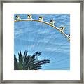 Skywheel Framed Print