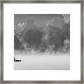 Smoke On The Water Framed Print