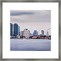 Smooth River Framed Print