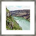 Snake River Canyon Framed Print